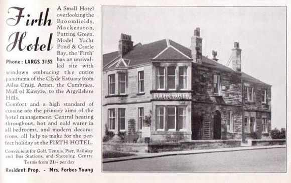 Old firth hotel largs